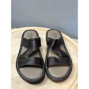 Eastland Tawny Sandal Woman's Size 10M Eur 41.5‎ Brown Leather 3431-02 Outdoors